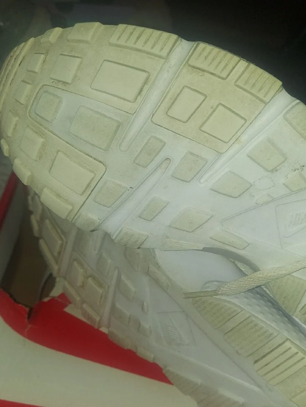 Nike Huarache Run (GS) Phantom Silver Sneakers